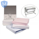Cotton Next-To-Me Crib Sheets - Fitted - 2 Pack (BW111235) (Baby Bedding) Mansuri